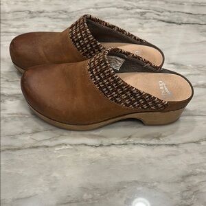 Brown Slip-On Clogs